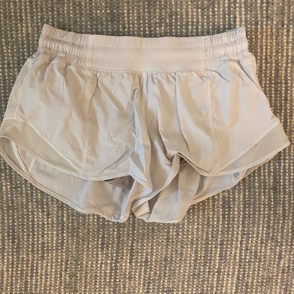 White Hotty Hot Shorts